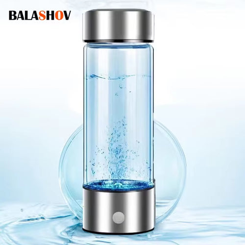 420Ml Hydrogen-Rich Water Generator Bottle with Titanium Filter