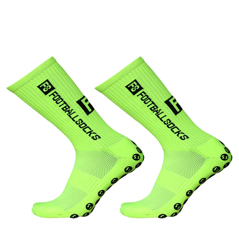 New Sports anti Slip Soccer Socks Cotton Football Men Grip Socks Calcetas Antideslizantes De Futbol