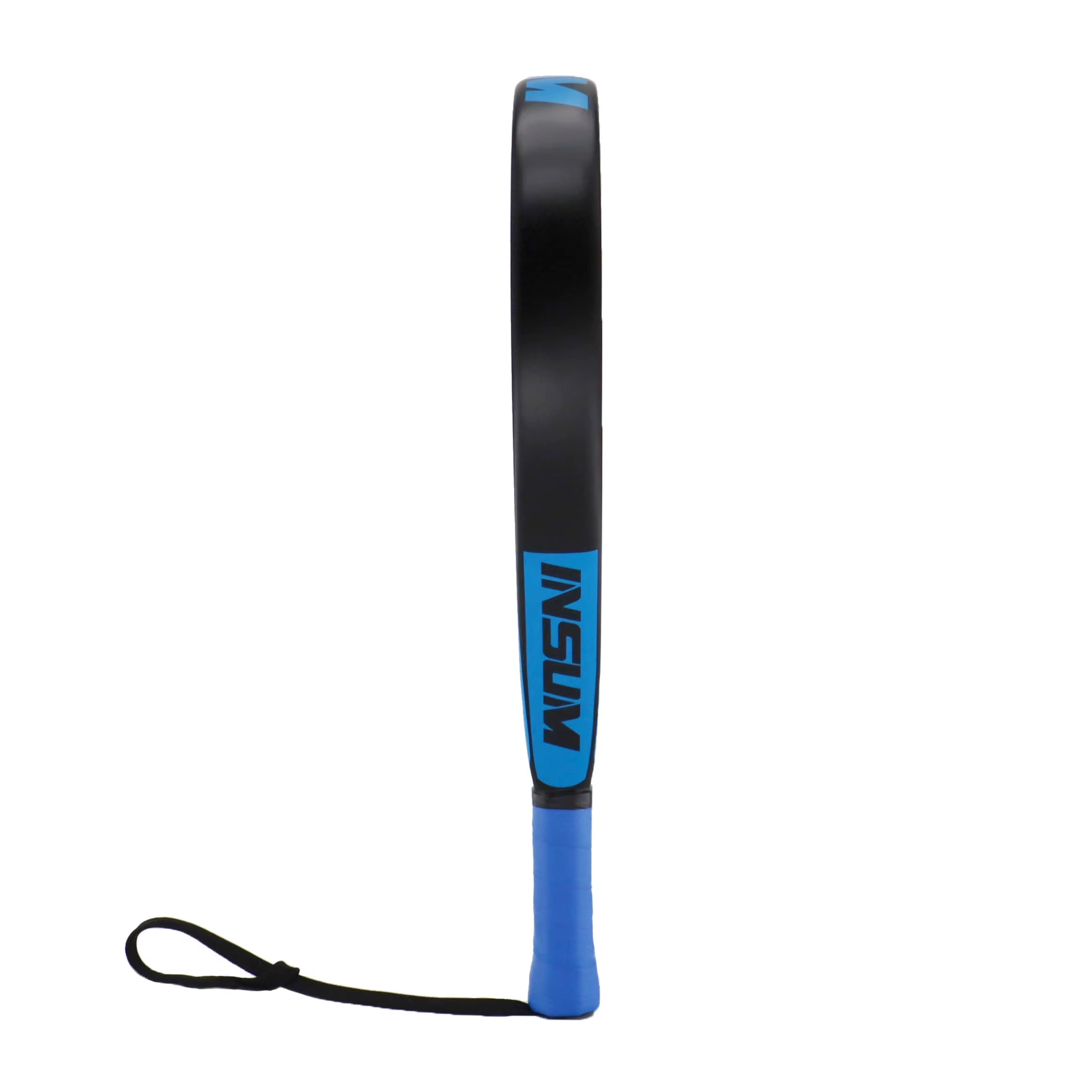 Padel Racket 2022 Carbon Fiber Soft EVA Surface High Balance Diamond Shape Sports Racket for Advanced Players Paddle