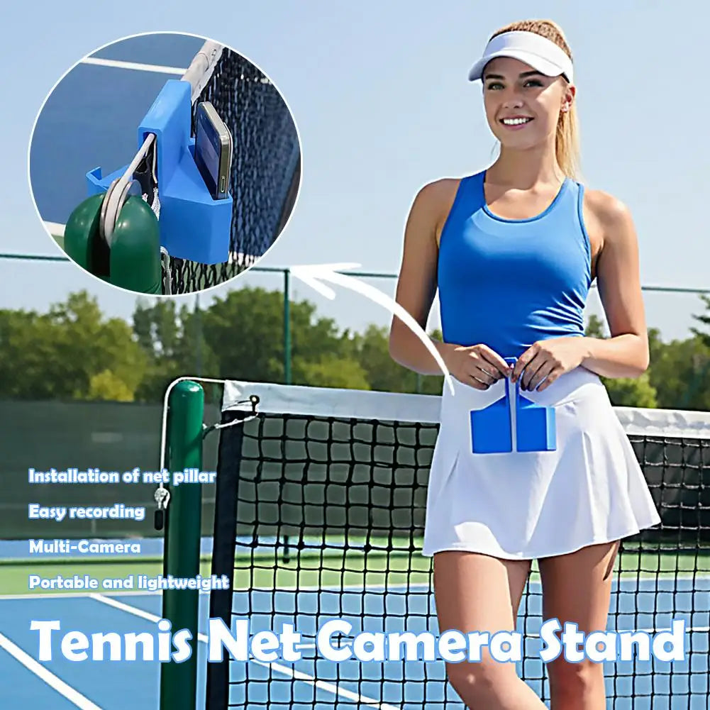 Revolutionary Padel Tennis Dual Perspective Camera Mount - Capture Every Game Moment with Ease!