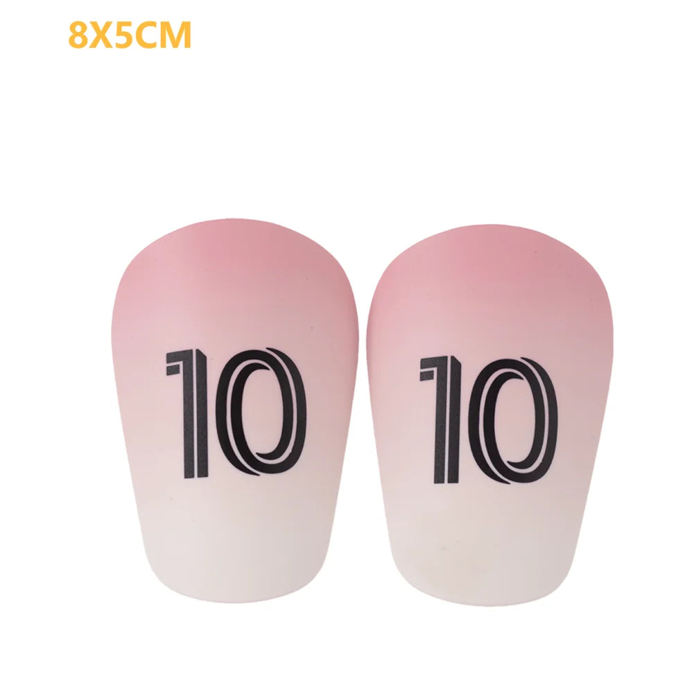 1 Pair Mini Soccer EVA Plastic Shin Guards Pads for Kids Small Football Leg Protector Hot Sale Outdoor Sport Protective Gear