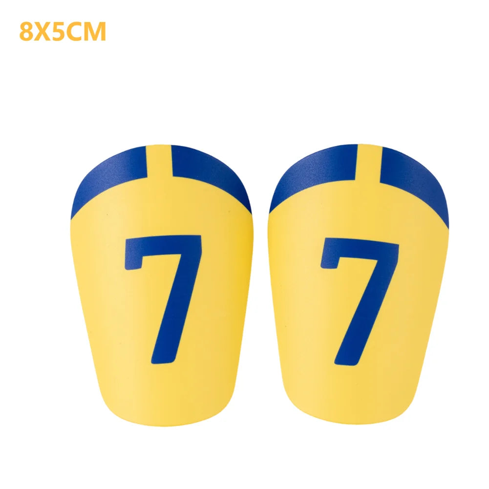 1 Pair Mini Soccer EVA Plastic Shin Guards Pads for Kids Small Football Leg Protector Hot Sale Outdoor Sport Protective Gear