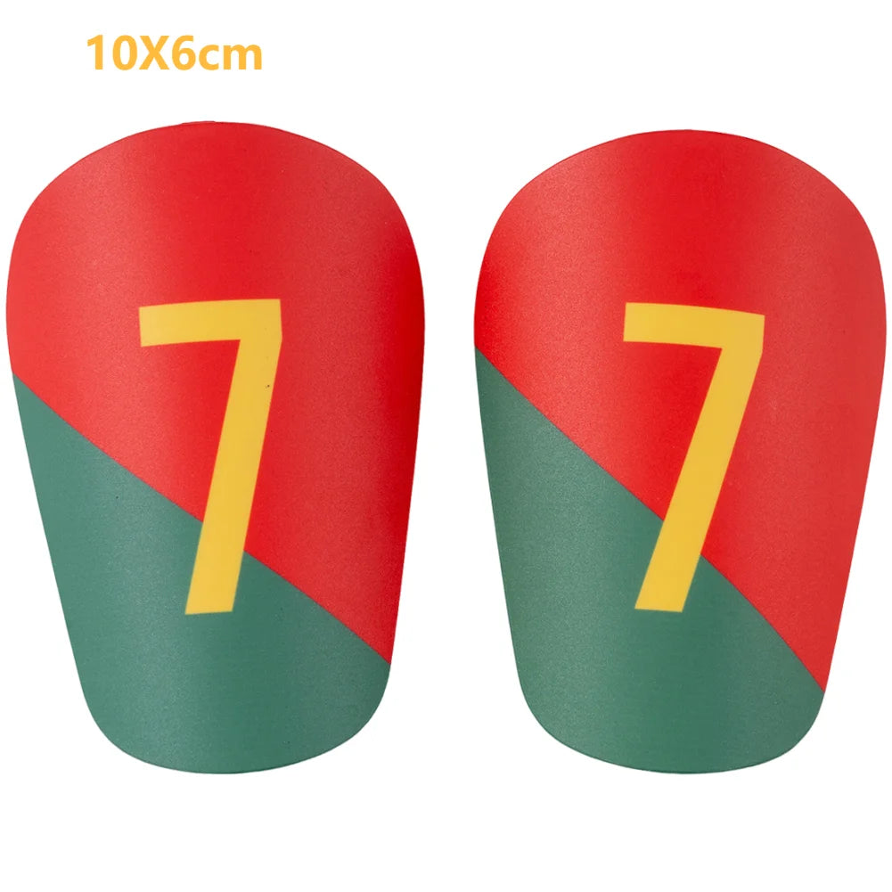 1 Pair Mini Soccer EVA Plastic Shin Guards Pads for Kids Small Football Leg Protector Hot Sale Outdoor Sport Protective Gear