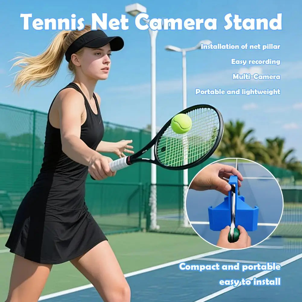Revolutionary Padel Tennis Dual Perspective Camera Mount - Capture Every Game Moment with Ease!
