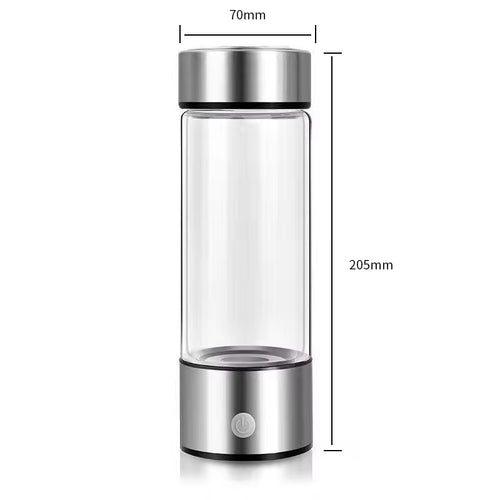 420Ml Hydrogen-Rich Water Generator Bottle with Titanium Filter