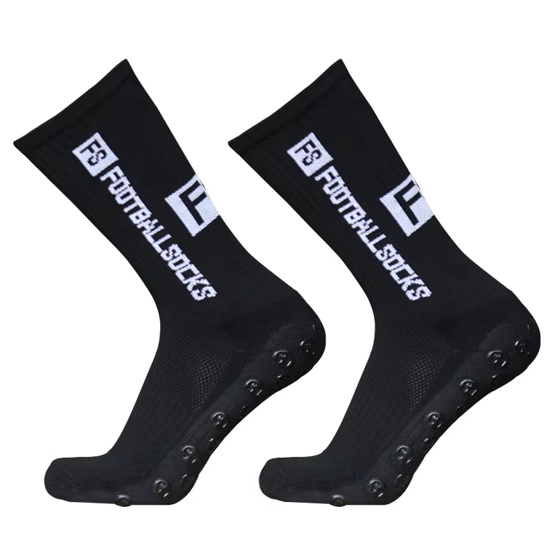 New Sports anti Slip Soccer Socks Cotton Football Men Grip Socks Calcetas Antideslizantes De Futbol